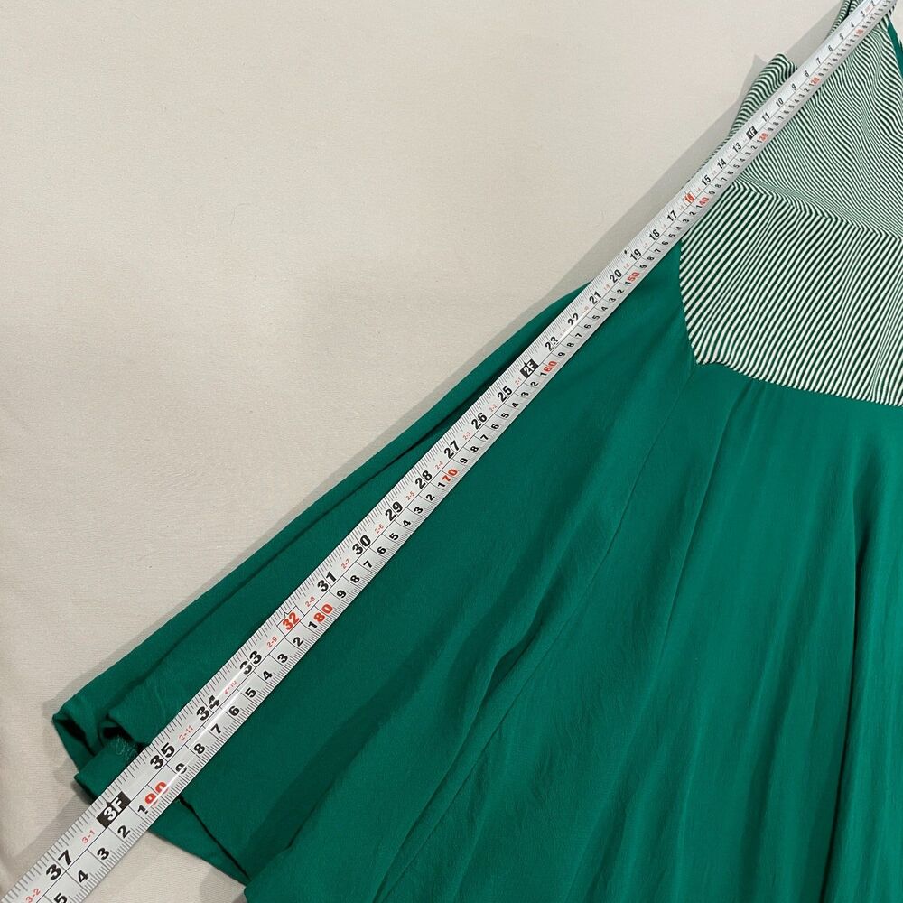 ~ Sm Anthropologie Maeve Dress Asymmetrical Cameron Green Striped Tank Boho - Picture 6 of 16